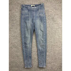 We The Free Denim Leggings Womens 26 Blue High Rise‎ Jegging Pants Stretch